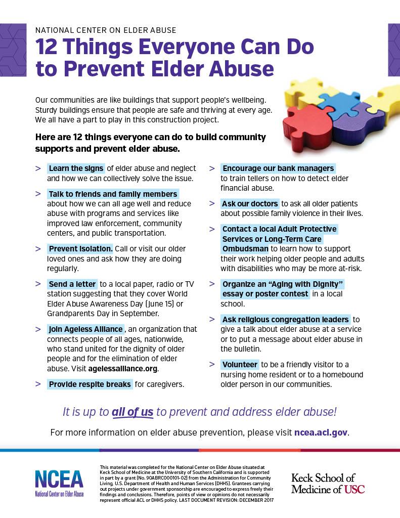 infographic prevent elder abuse